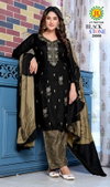Black Stone Vol 28 By Jt Rayon With Embroidery Dress Material Exporters In  India
